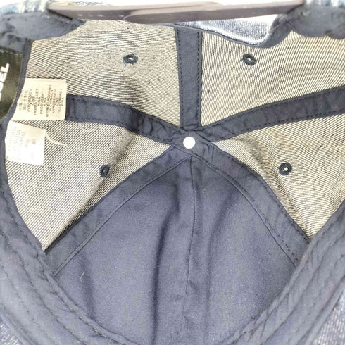 ディーゼル DIESEL 23SS デニム刺繍ロゴキャップ ダメージ加工 メンズ