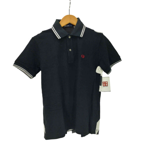 フレッドペリー FRED PERRY ユニオンジャック ロゴ刺繍 鹿の子 S/Sポロシャツ メンズ import:S