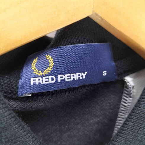 フレッドペリー FRED PERRY ユニオンジャック ロゴ刺繍 鹿の子 S/Sポロシャツ メンズ import:S
