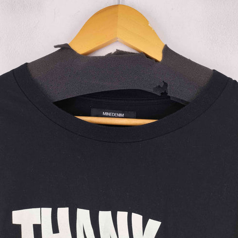 マインデニム MINEDENIM フロントプリント S/S Tシャツ メンズ import:XL