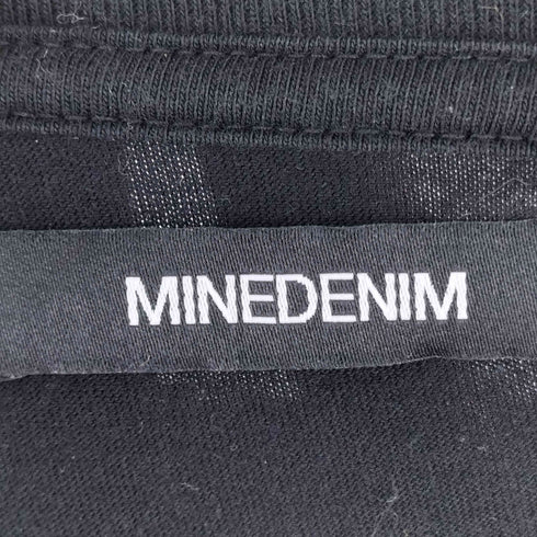 マインデニム MINEDENIM フロントプリント S/S Tシャツ メンズ import:XL