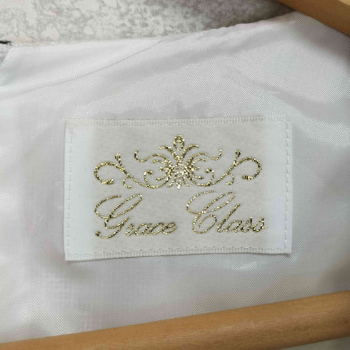 グレースクラス Grace Class フラワー総柄 ノースリーブワンピース レディース 34