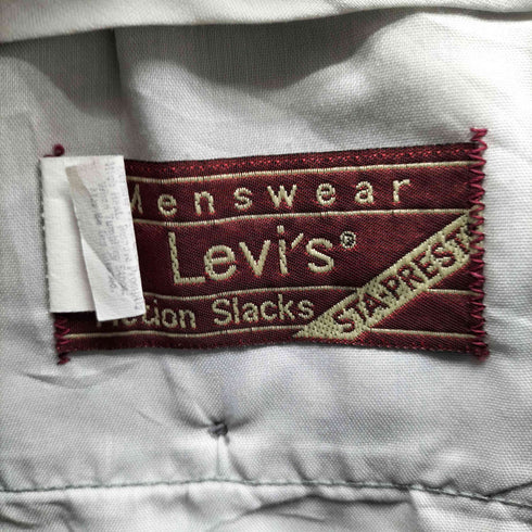 リーバイス Levis 80-90s STA-PREST Action Slacks ロケットtalon スラックスパンツ メンズ