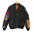 アベイシングエイプ A BATHING APE Ape Shark MA-1 Jacket in Olive メンズ import:M