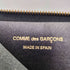コムデギャルソン COMME des GARCONS スペイン製 L字型 ZIP ウォレット メンズ