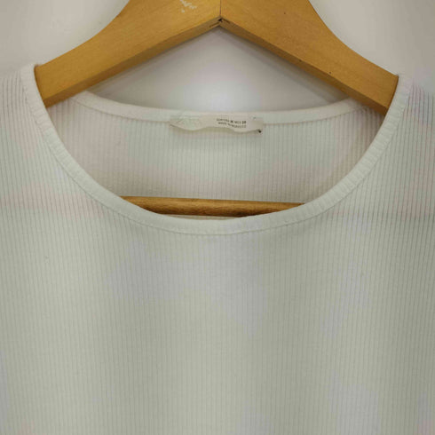 ザラ ZARA ペプラムコンビTシャツ レディース import:M