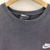 ナイキ NIKE スウッシュ ロゴ刺繍 コットンポリ L/S クルーネック スウェット メンズ import:XL