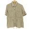 ザラ ZARA リネンサファリシャツ レディース import:L