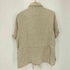 ザラ ZARA リネンサファリシャツ レディース import:L