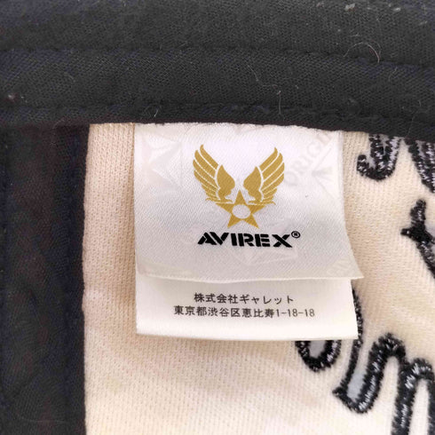 アヴィレックス AVIREX ロゴ刺繍 メッシュキャップ メンズ 60-62cm