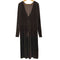 アーシー earthy ベロアマキシワンピース レディース JPN:S
