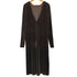 アーシー earthy ベロアマキシワンピース レディース JPN:S
