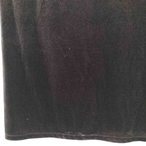 アーシー earthy ベロアマキシワンピース レディース JPN:S
