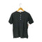 ヘルスニット Healthknit CLASSIC WEIGHT ヘンリーネック カットソー ネコ目ボタン メンズ import:L