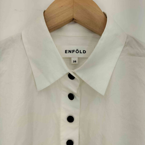 エンフォルド ENFOLD HEXAGON SHIRT ヘキサゴンシャツ レディース JPN:38
