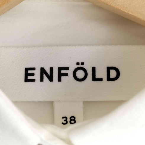 エンフォルド ENFOLD HEXAGON SHIRT ヘキサゴンシャツ レディース JPN:38