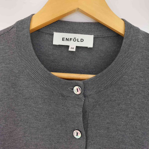 エンフォルド ENFOLD COLOR-BLOCK CARDIGAN レディース JPN:38