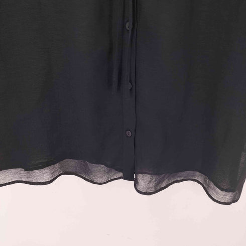 ユナイテッドアローズ UNITED ARROWS フリル リボン シアー ブラウス レディース