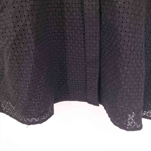ユナイテッドアローズ UNITED ARROWS エンブロイダリー フレアスリーブ シャツ レディース