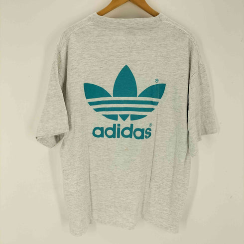 アディダス adidas 90S USA製 万国旗タグ プリントクルーネックTシャツ メンズ import:XL