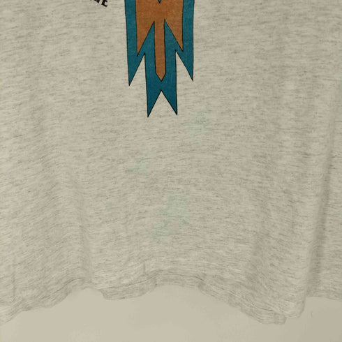 アディダス adidas 90S USA製 万国旗タグ プリントクルーネックTシャツ メンズ import:XL