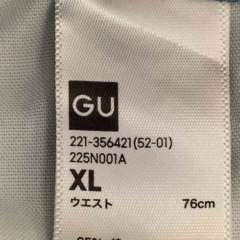 ジーユー GU ライトデニムベルテッドワイドパンツ レディース JPN:XL
