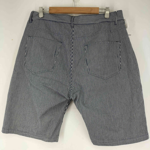 REAL CONTENTS ヒッコリーストライプショーツ メンズ XXL