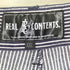 REAL CONTENTS ヒッコリーストライプショーツ メンズ XXL