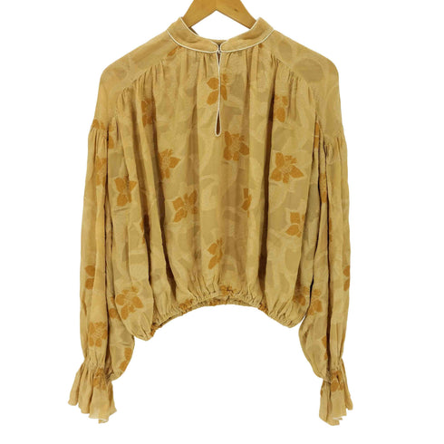 トゥデイフル TODAYFUL Cut Jacquard Gather Blouse レディース FREE