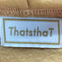 ThatsthaT プリントパーカー メンズ JPN:L