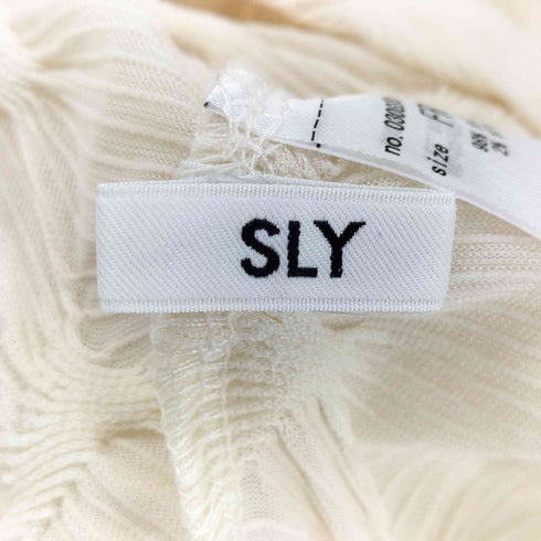 スライ SLY GATHER H/N CUT トップス レディース FREE