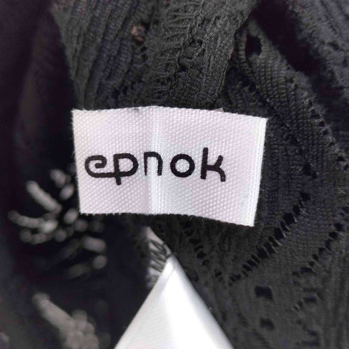 エプノック epnok レースシアーロングスリーブシャツ メンズ JPN:L