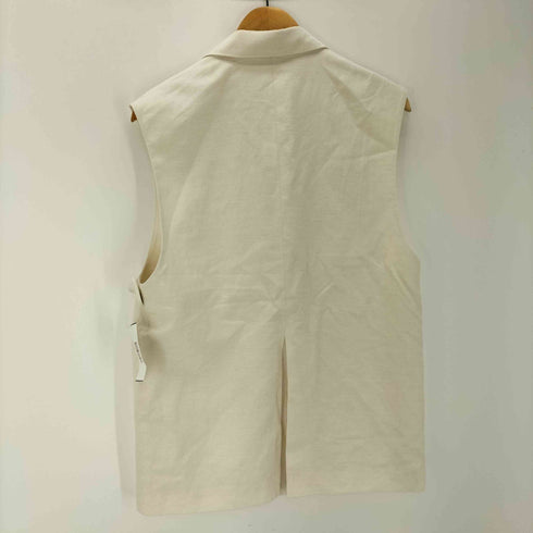 ビューティーアンドユースユナイテッドアローズ BEAUTY & YOUTH UNITED ARROWS シャークスキン テーラードカラーベスト レディース import:M