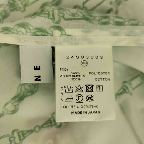 アイレネ IRENE Line Drawing Print Shirt レディース FR:36