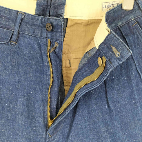 ジャーナルスタンダードホームステッド JOURNAL STANDARD J.S HOMESTEAD 2タックデニムパンツ メンズ JPN:S