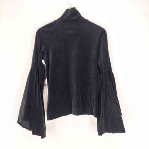 ファセッタズム FACETASM エンブロイダリー L/S THE WIND IS HIS SONG THE STARS ARE HIS DREAMS ベロア トップ レディース JPN:1
