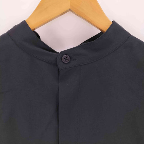 ザラ ZARA ボウタイスタンドカラーシャツ メンズ import:M