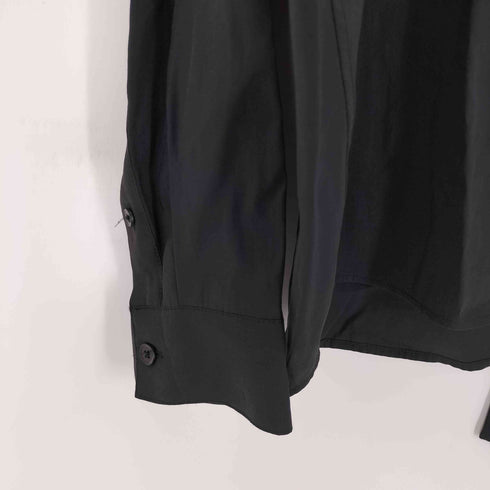 ザラ ZARA ボウタイスタンドカラーシャツ メンズ import:M