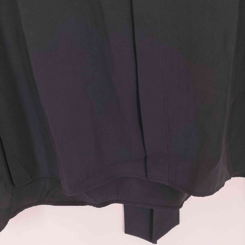 ザラ ZARA ボウタイスタンドカラーシャツ メンズ import:M