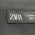 ザラ ZARA ボウタイスタンドカラーシャツ メンズ import:M