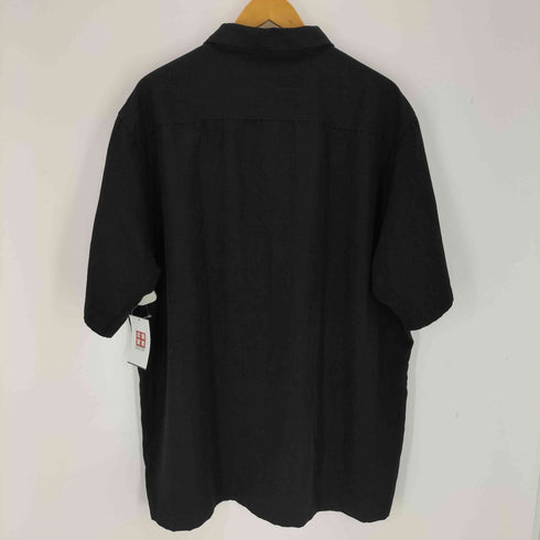バティックベイ Batik Bay 刺繍デザイン S/S開襟シャツ メンズ JPN:XL