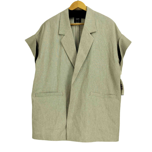 コーエン coen RONEL 24SS リネンライクハーフスリーブジャケット レディース import:S