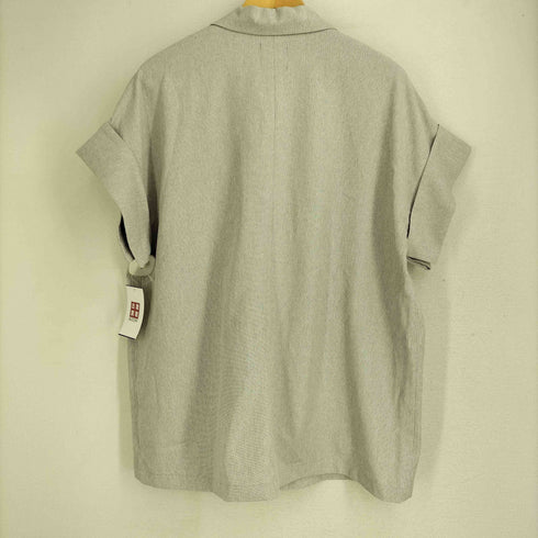 コーエン coen RONEL 24SS リネンライクハーフスリーブジャケット レディース import:S