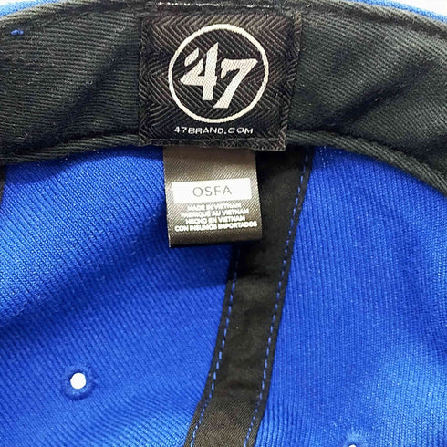 フォーティセブンブランド 47 BRAND MVP ベースボール チーム ロゴ 刺繍 6パネル ベースボール キャップ アジャスタブル メンズ