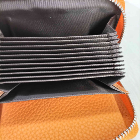 アビトーキョー ABITOKYO ラウンドジップ 二つ折りレザーウォレット レディース