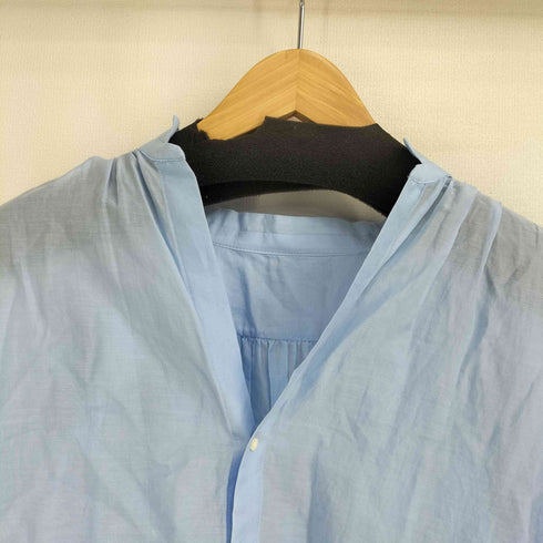 トゥモローランドマカフィー tomorrowland macphee コットンシルクギャザーブラウス レディース FR:36