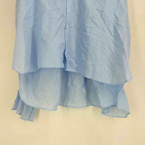 トゥモローランドマカフィー tomorrowland macphee コットンシルクギャザーブラウス レディース FR:36