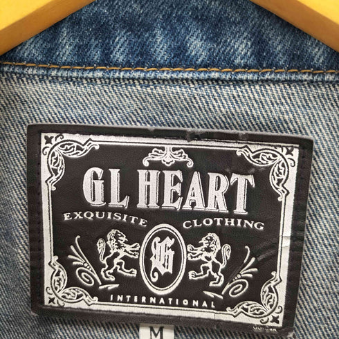 GL HEART 短丈 デニムトラッカージャケット メンズ JPN:M