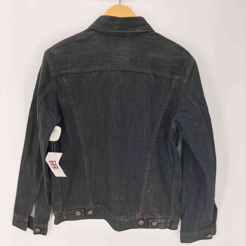 ユニクロ UNIQLO BLACK DENIM JACKET メンズ JPN:S