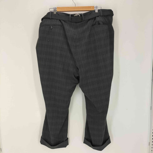 ボディソング BODY SONG. LUXEFABRIC DOUBLEPT ドッキングパンツ メンズ